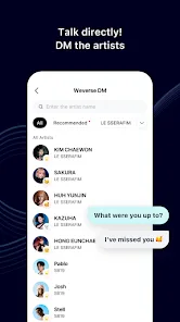 Weverse: Connect with Artists preview 5